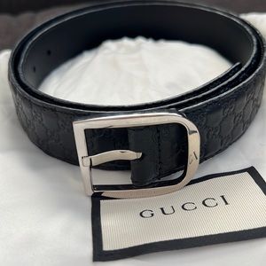 Authentic New  Gucci Men’s Belt